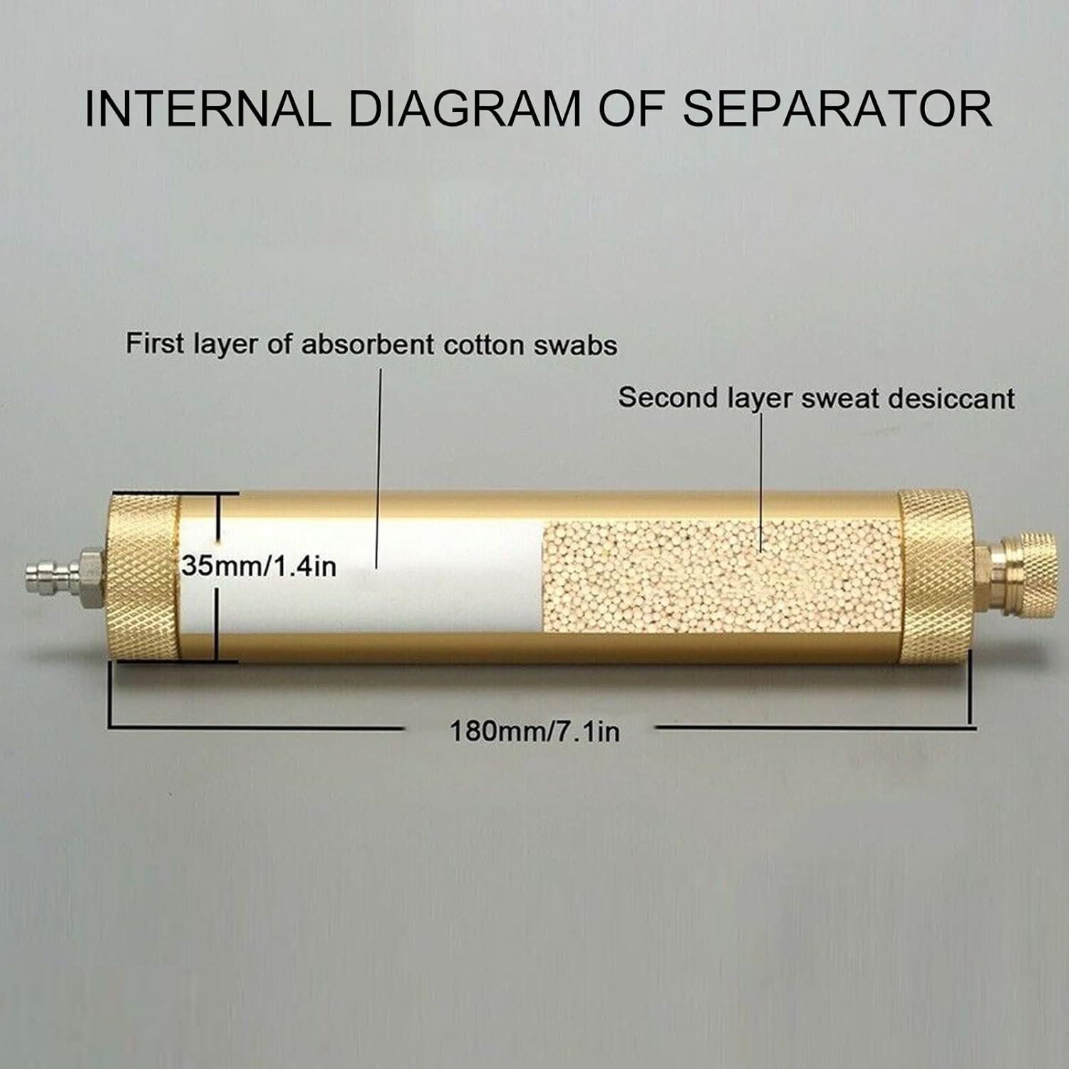 Filtro Compressore d'Aria - Separatore Acqua e Olio - immagine 8