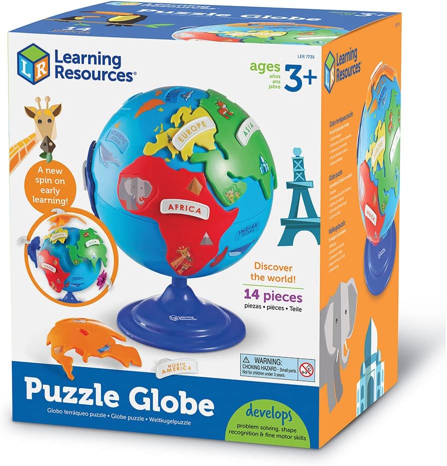 Learning Resources Mappamondo Puzzle - immagine 5
