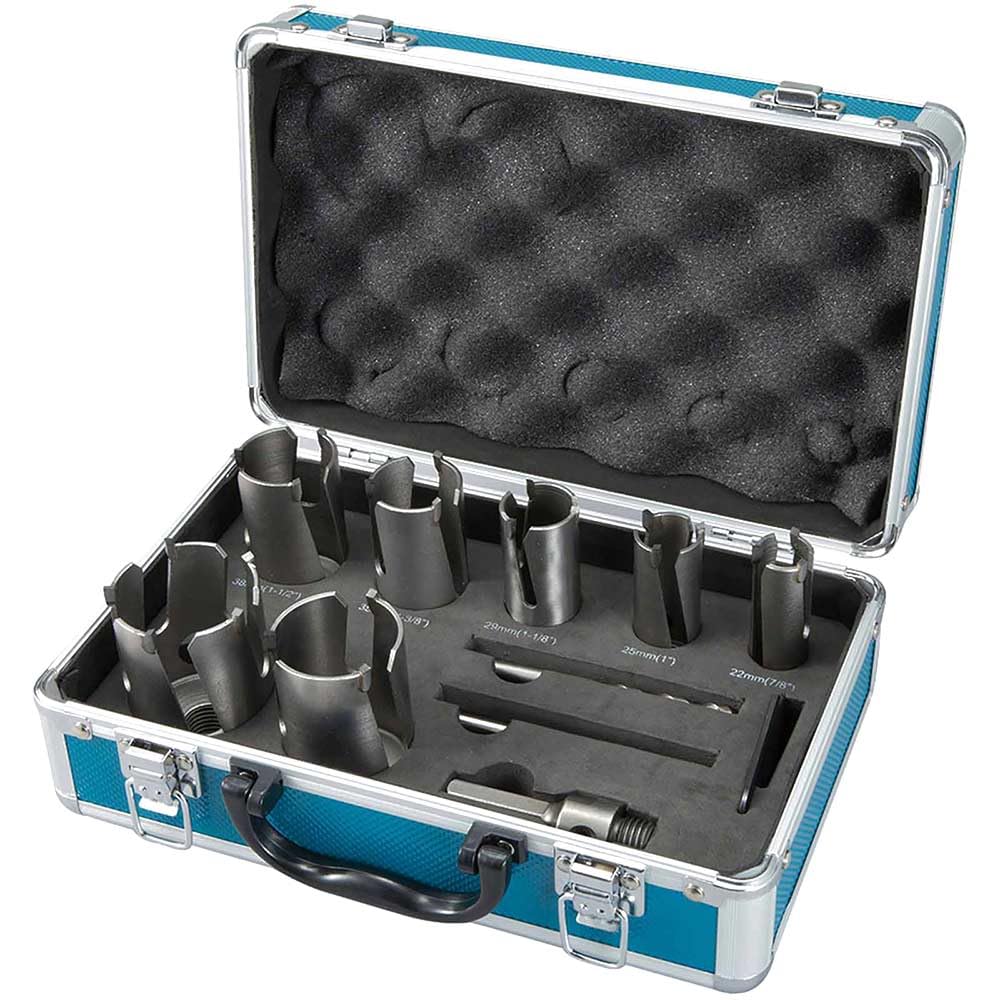 Makita D-51281 - Set di 10 seghe a tazza TCT per elettricista
