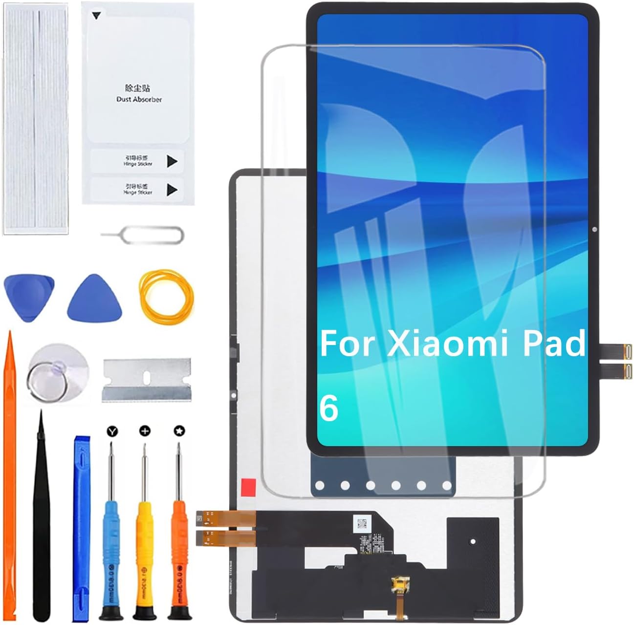 Hlygzx Display LCD per Xiaomi Pad 6 11 pollici, Nero - immagine 1