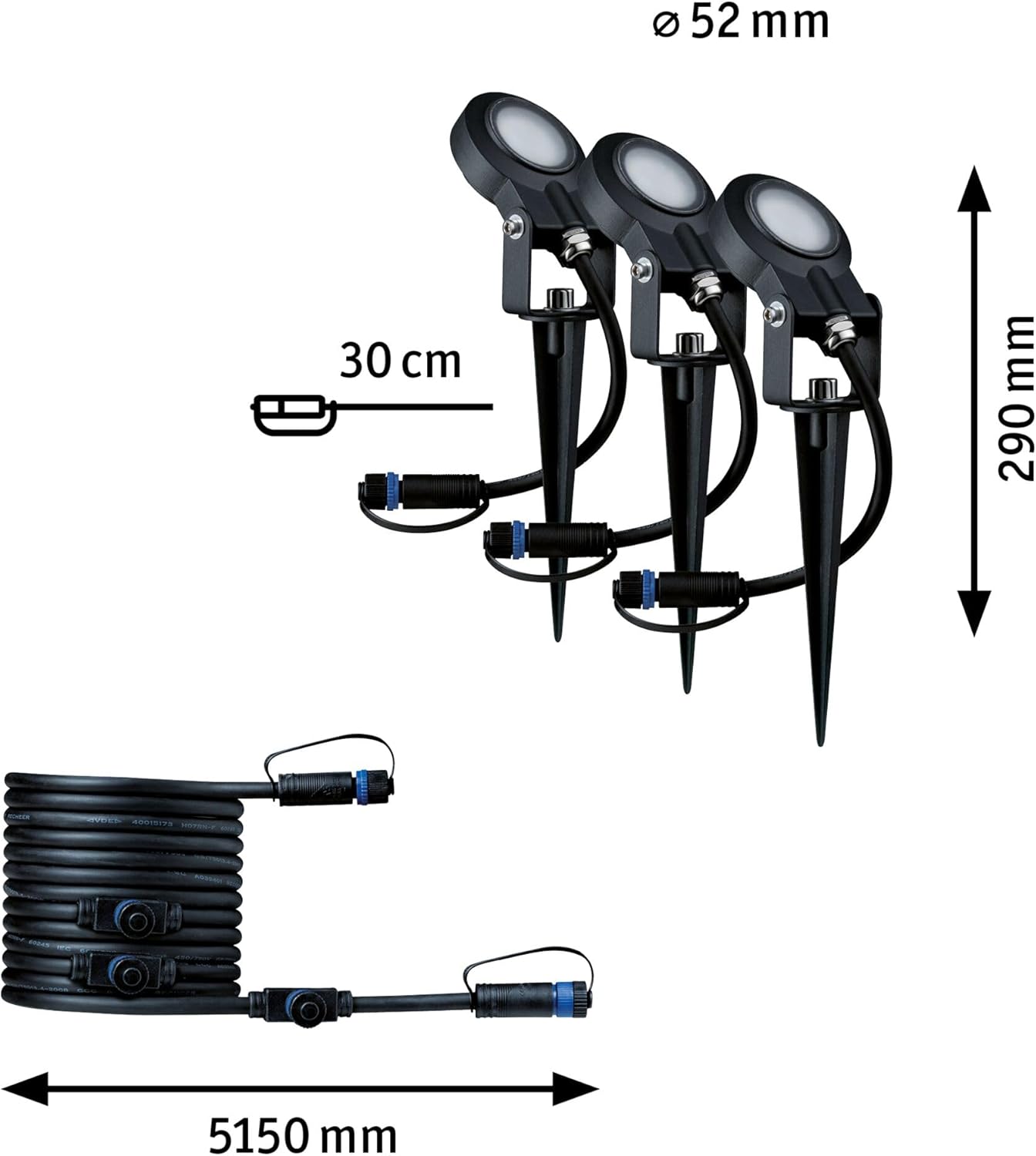 Paulmann 93689 Plug & Shine Lampada LED Sting 6W - immagine 5