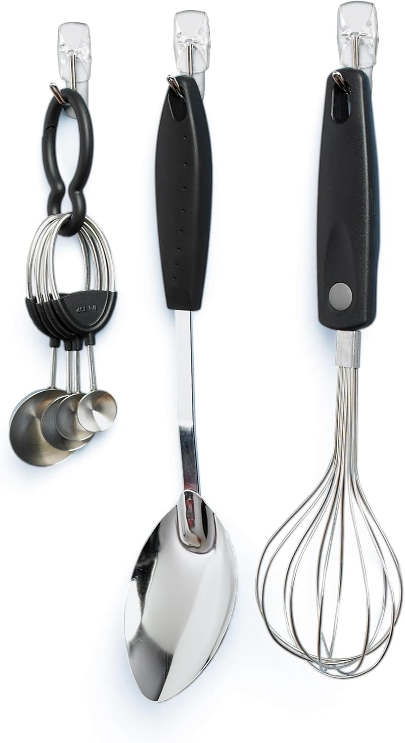 Command Ganci Medi Trasparenti Adesivi - immagine 12