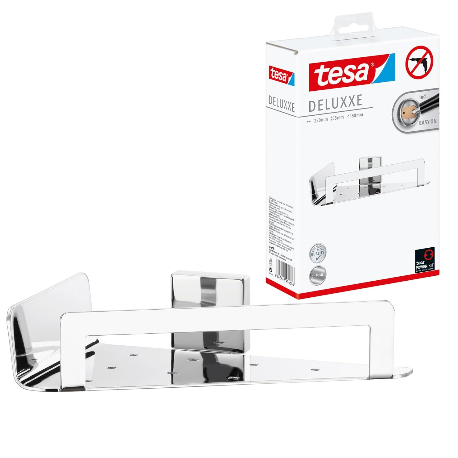 Tesa 40413 Cestino Angolare Deluxxe Autoadesivo