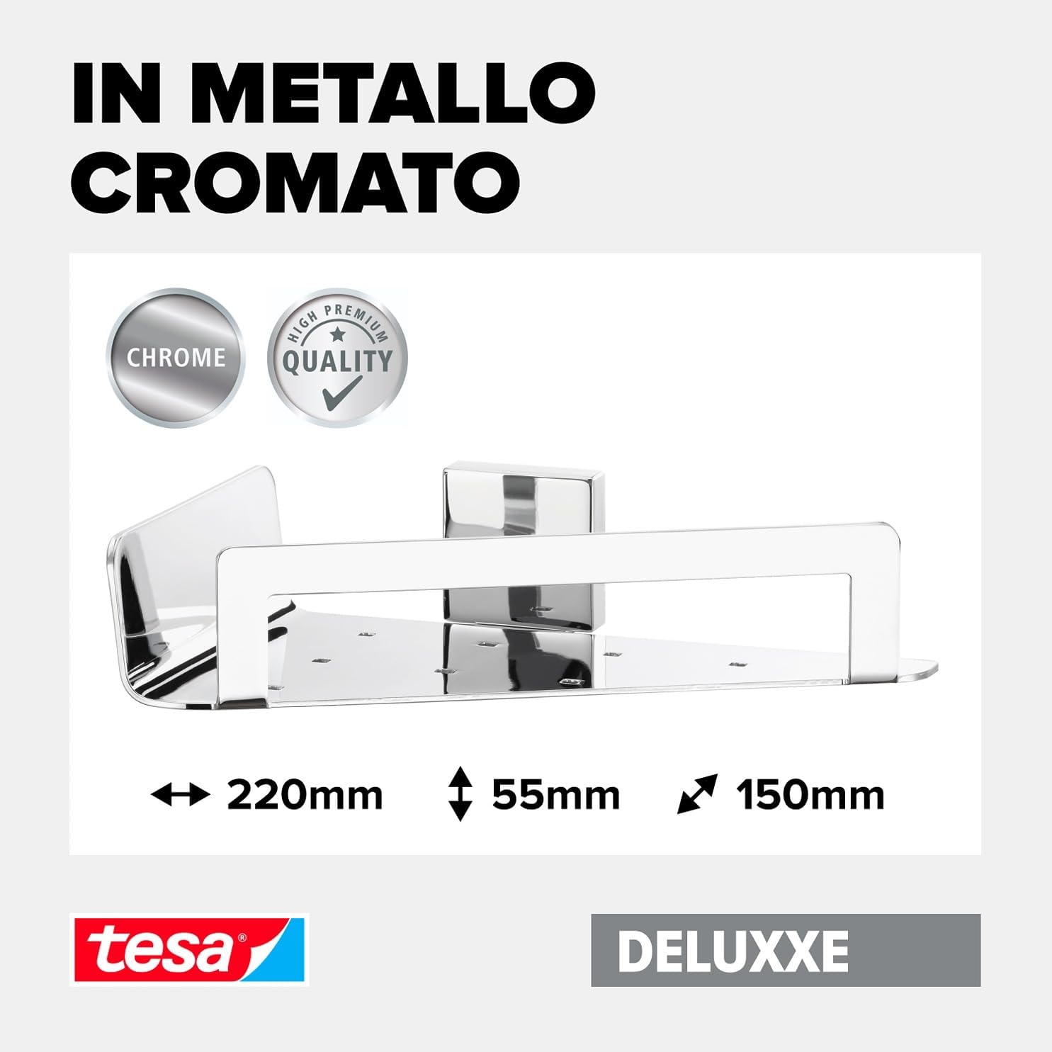 Tesa 40413 Cestino Angolare Deluxxe Autoadesivo - immagine 3