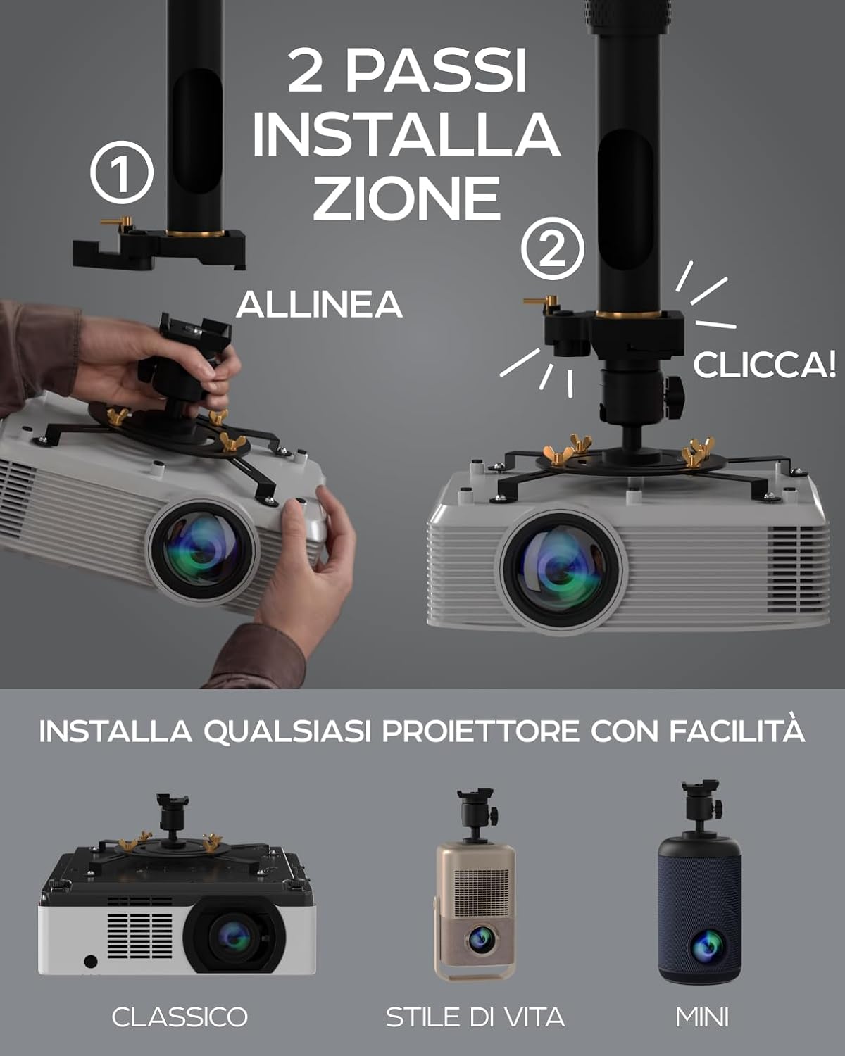 Supporto Universale per Proiettore Propvue - immagine 2