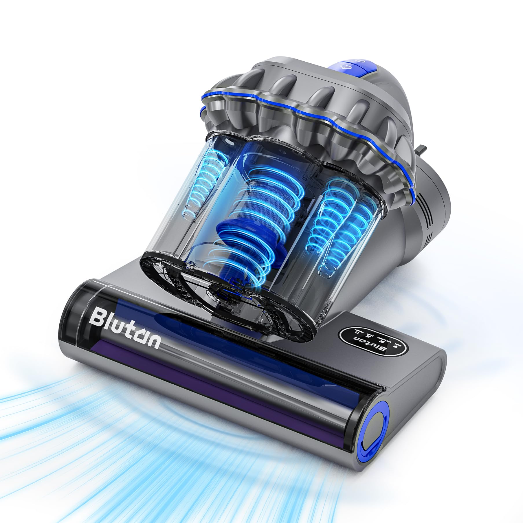 Blutan B Mitefree X3 - Aspiratore Acari UV con 3 Tazze