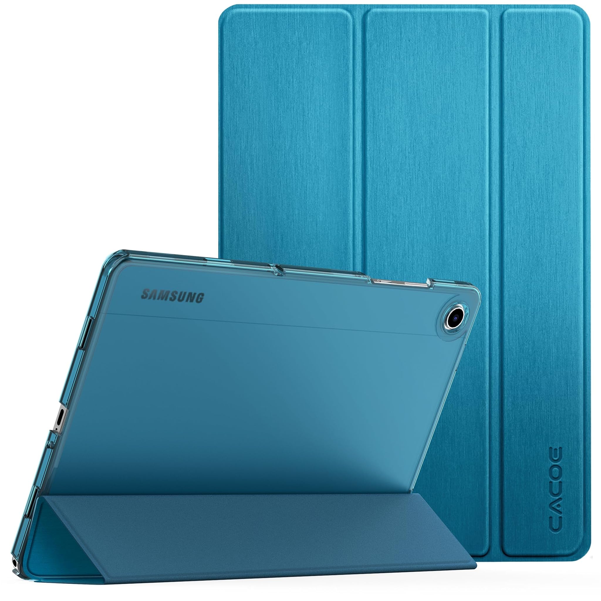 Cacoe Cover per Samsung Galaxy Tab A11+/A9+ 11" (2025/2023), Blu Pavone
