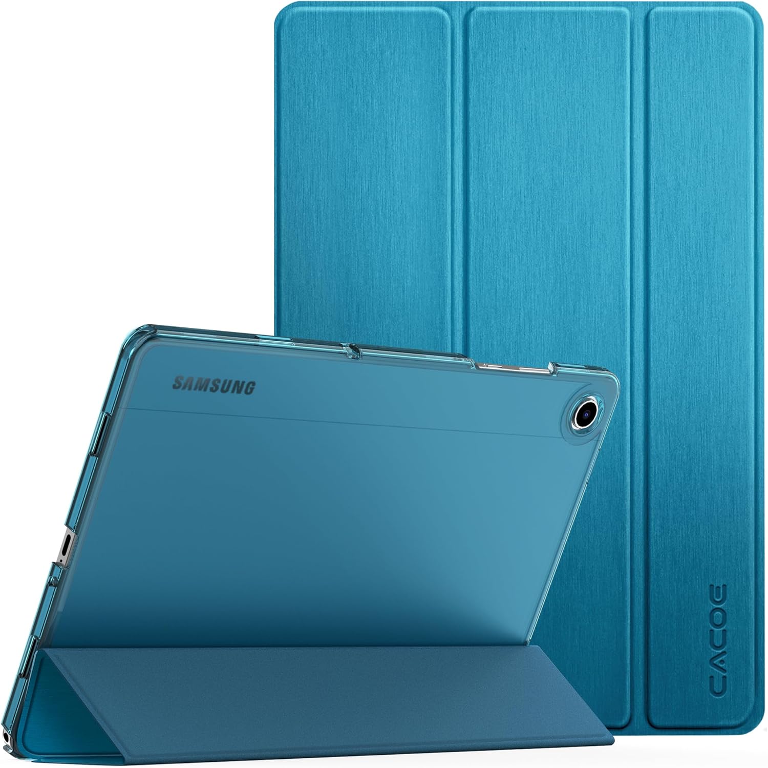 Cacoe Cover per Samsung Galaxy Tab A11+/A9+ 11" (2025/2023), Blu Pavone - immagine 1