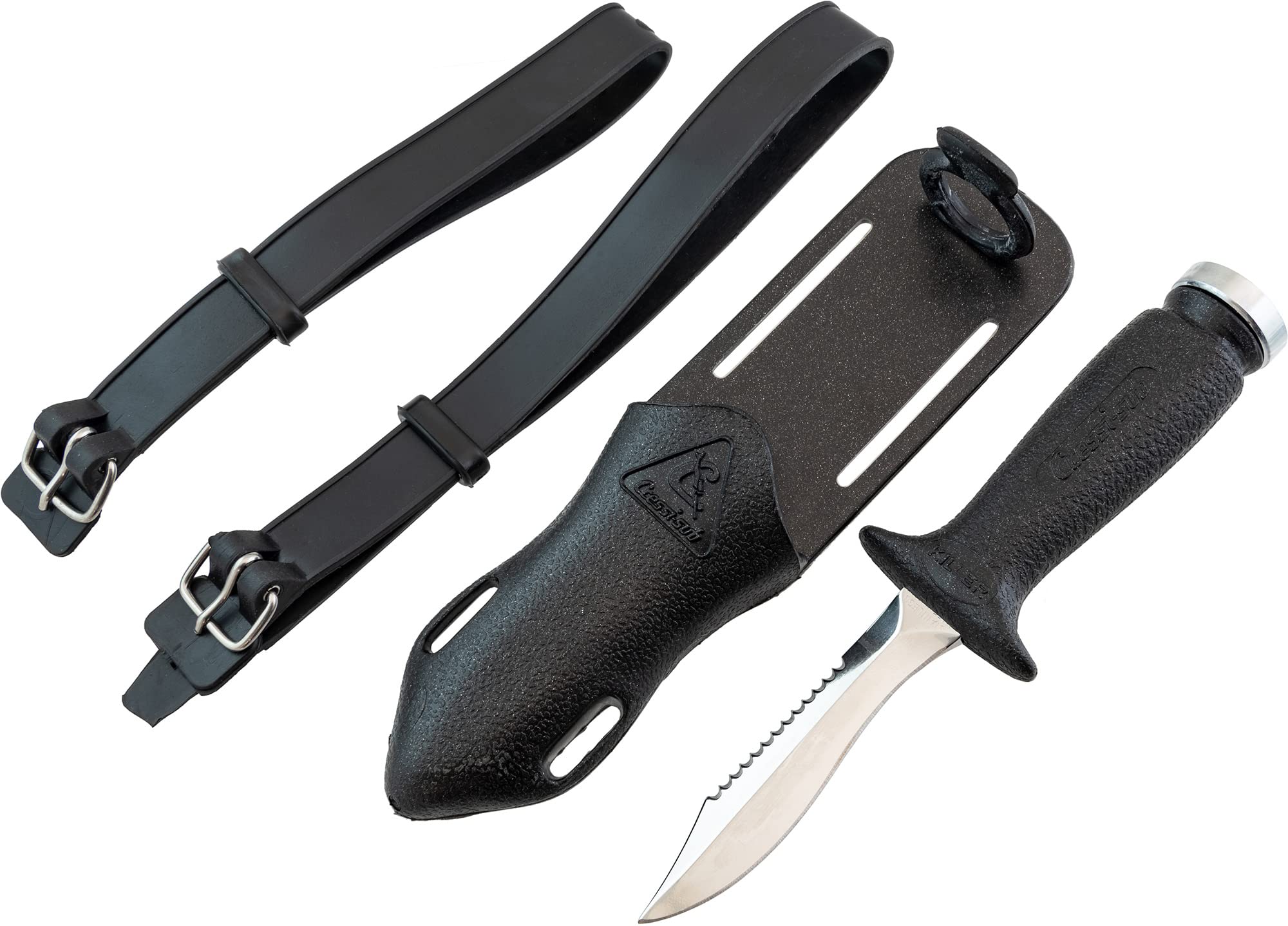 Cressi Killer Coltello Subacqueo, Unisex – Adulto, Nero