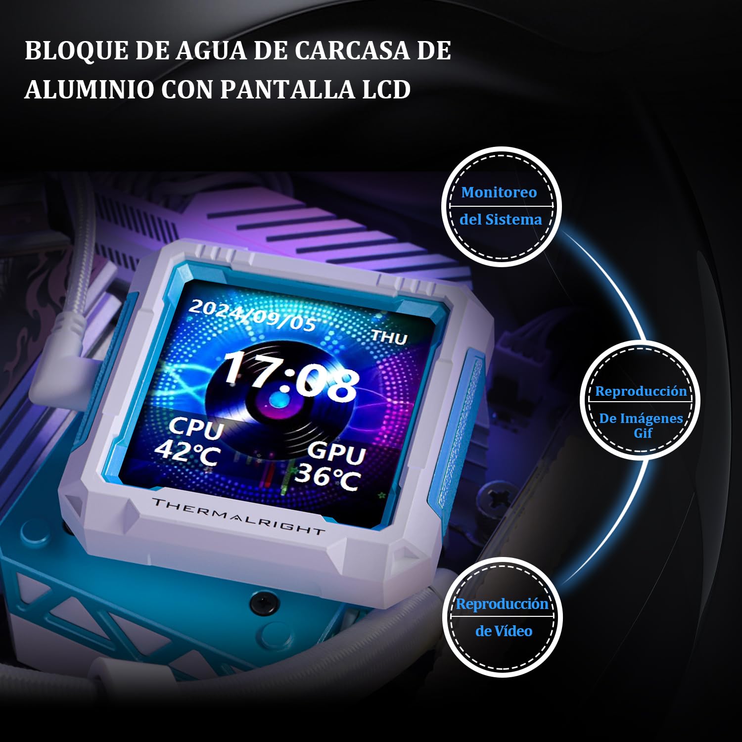 Thermalright FW PRO 360 ARGB - Raffreddatore Liquido CPU AIO - immagine 4