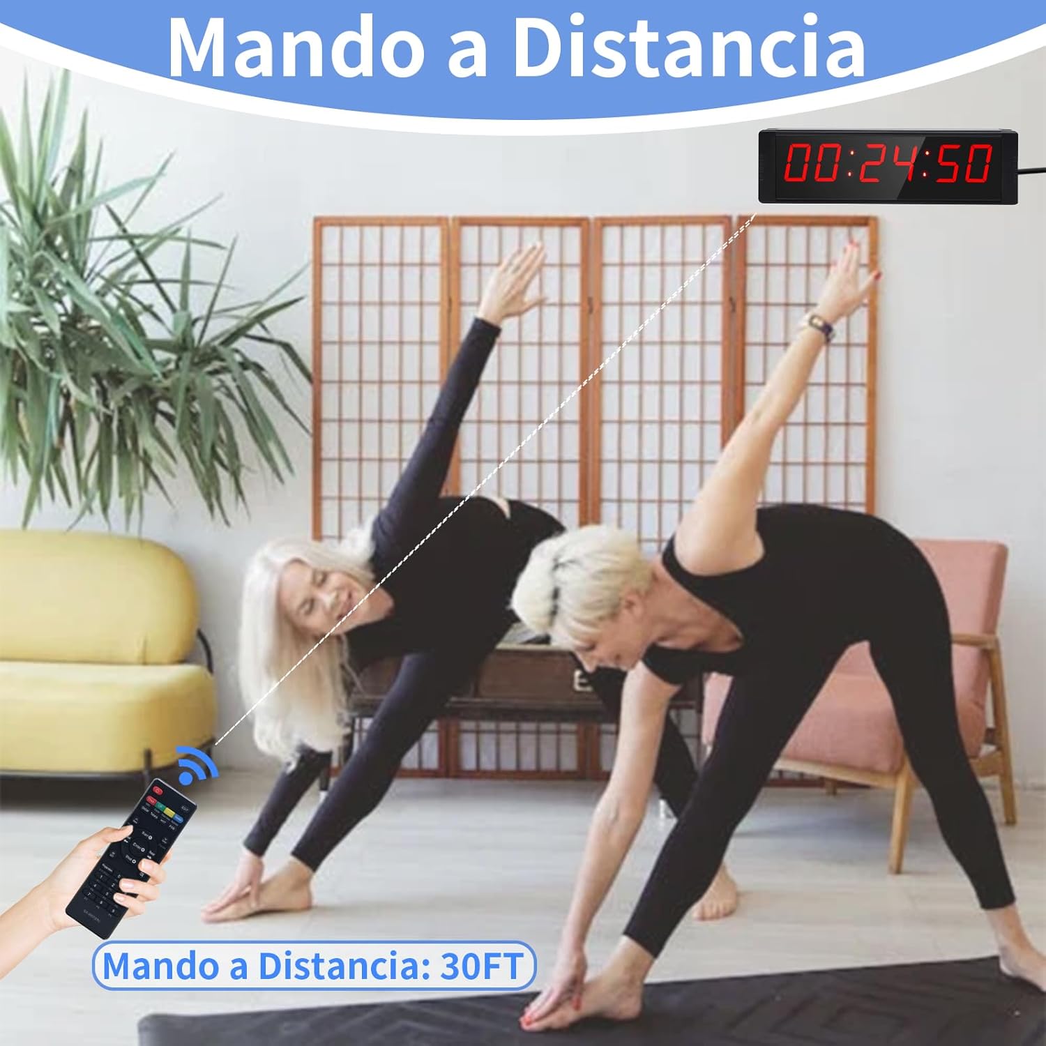 Ousmile Countdown Timer 12/24H con Telecomando - immagine 4