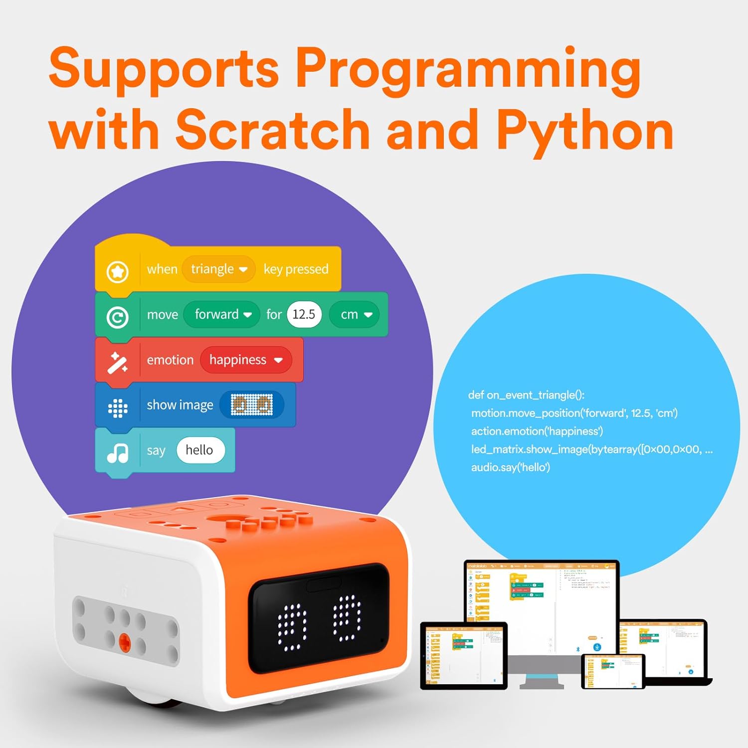 MatataStudio VinciBot AI Robot Programmabile per Bambini - immagine 2