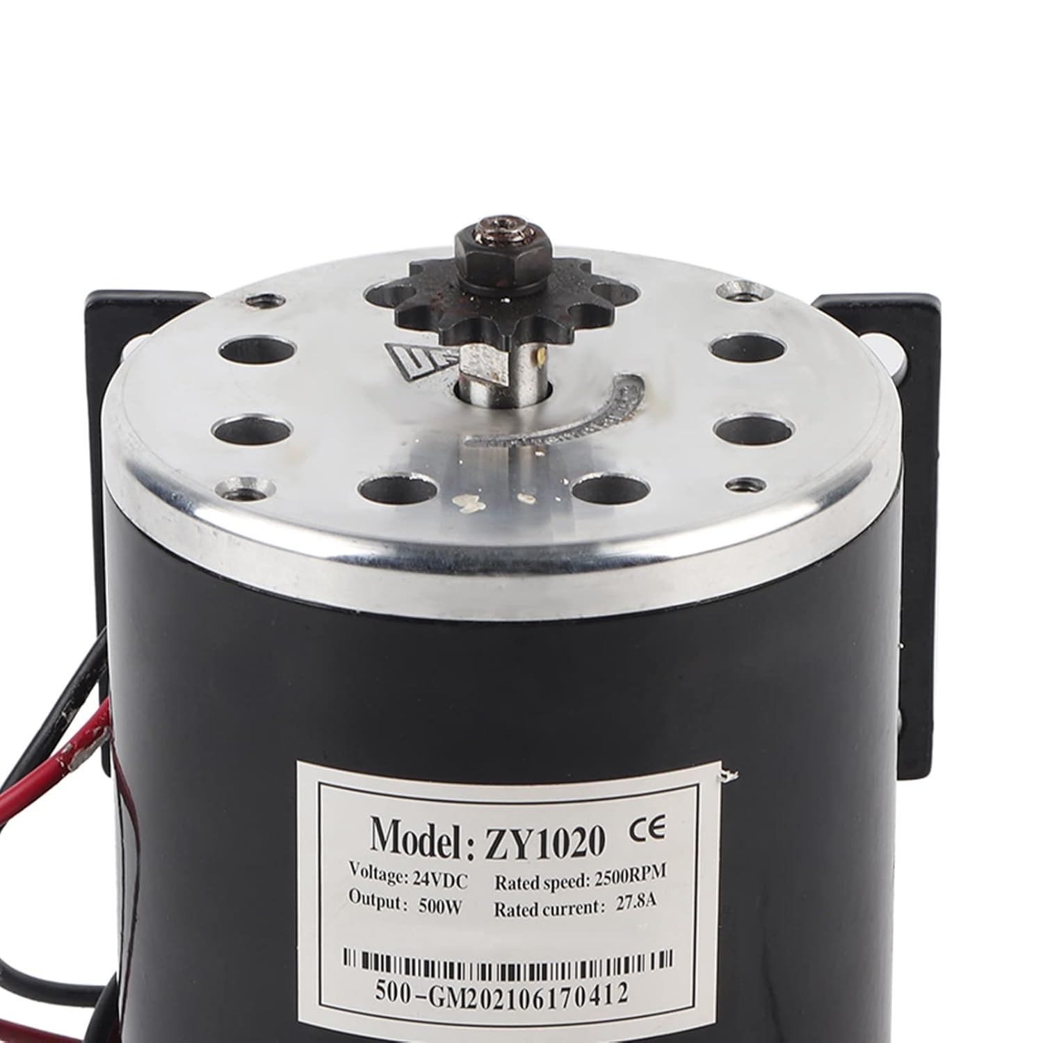 Motore Elettrico DC 24V 500W 2500 Giri/min - immagine 2