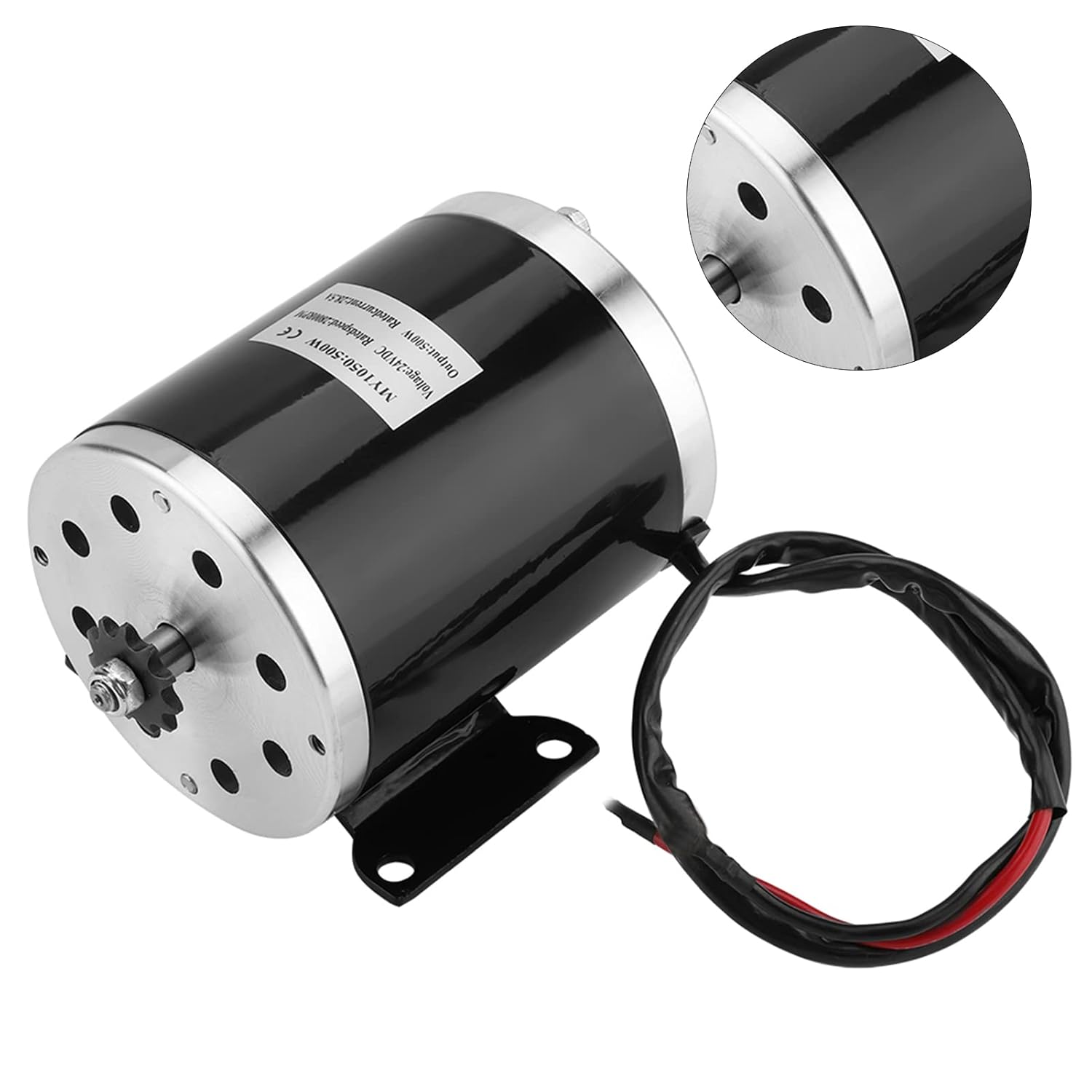 Motore Elettrico DC 24V 500W 2500 Giri/min - immagine 8