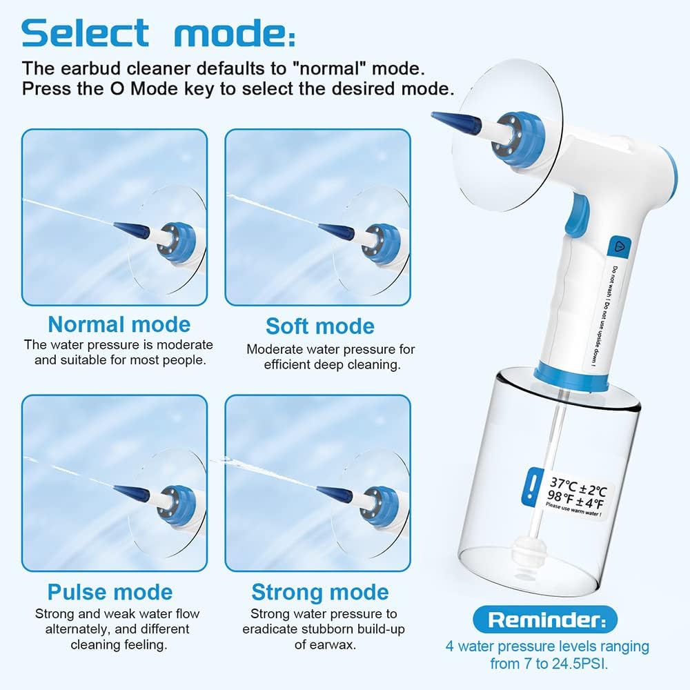 Pulitore Elettrico per Orecchie Ricaricabile - immagine 2