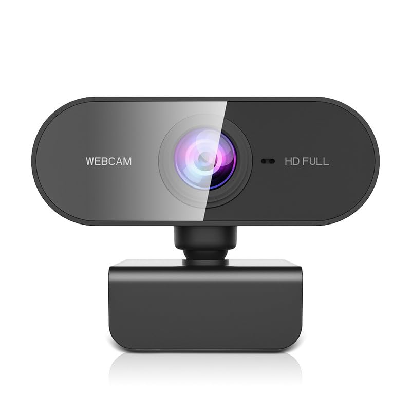 Ddkj Webcam PC Full HD 1080P con Microfono