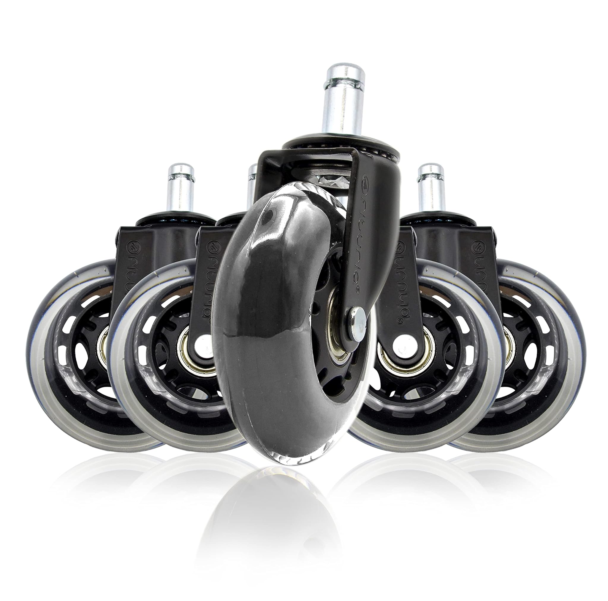 Ofituria Set 5 Rotelle per Sedia Girevole 11mm