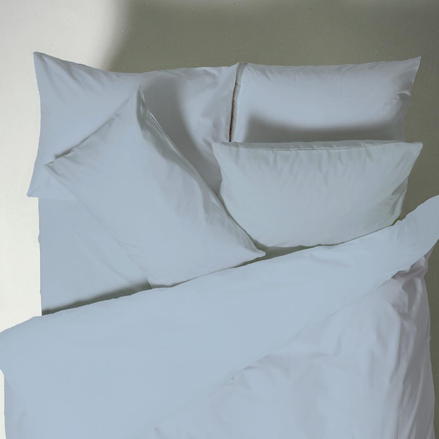 Bianca Plain Dyed Blue - Set copripiumino 240 x 220 + 65 x 65 cm (2) - immagine 2