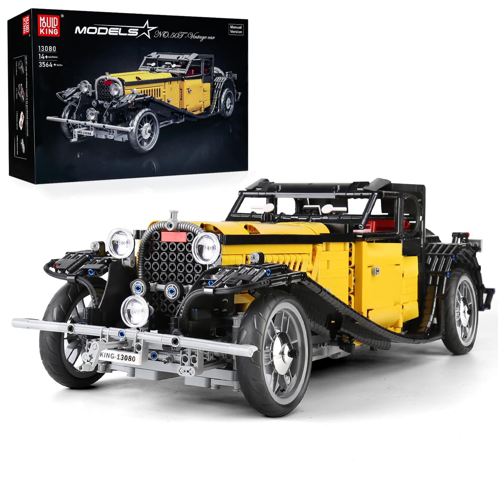 Mould King 13080 Technik Vintage Car - 3564 Pezzi