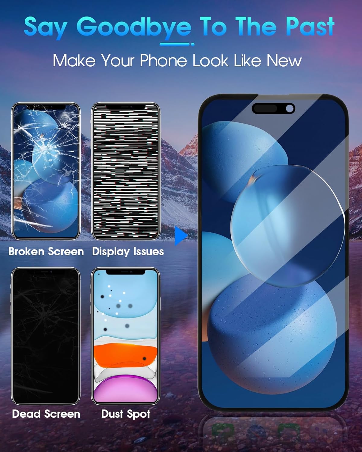 Schermo OLED per iPhone 15 Pro 6,1" Nero - immagine 5