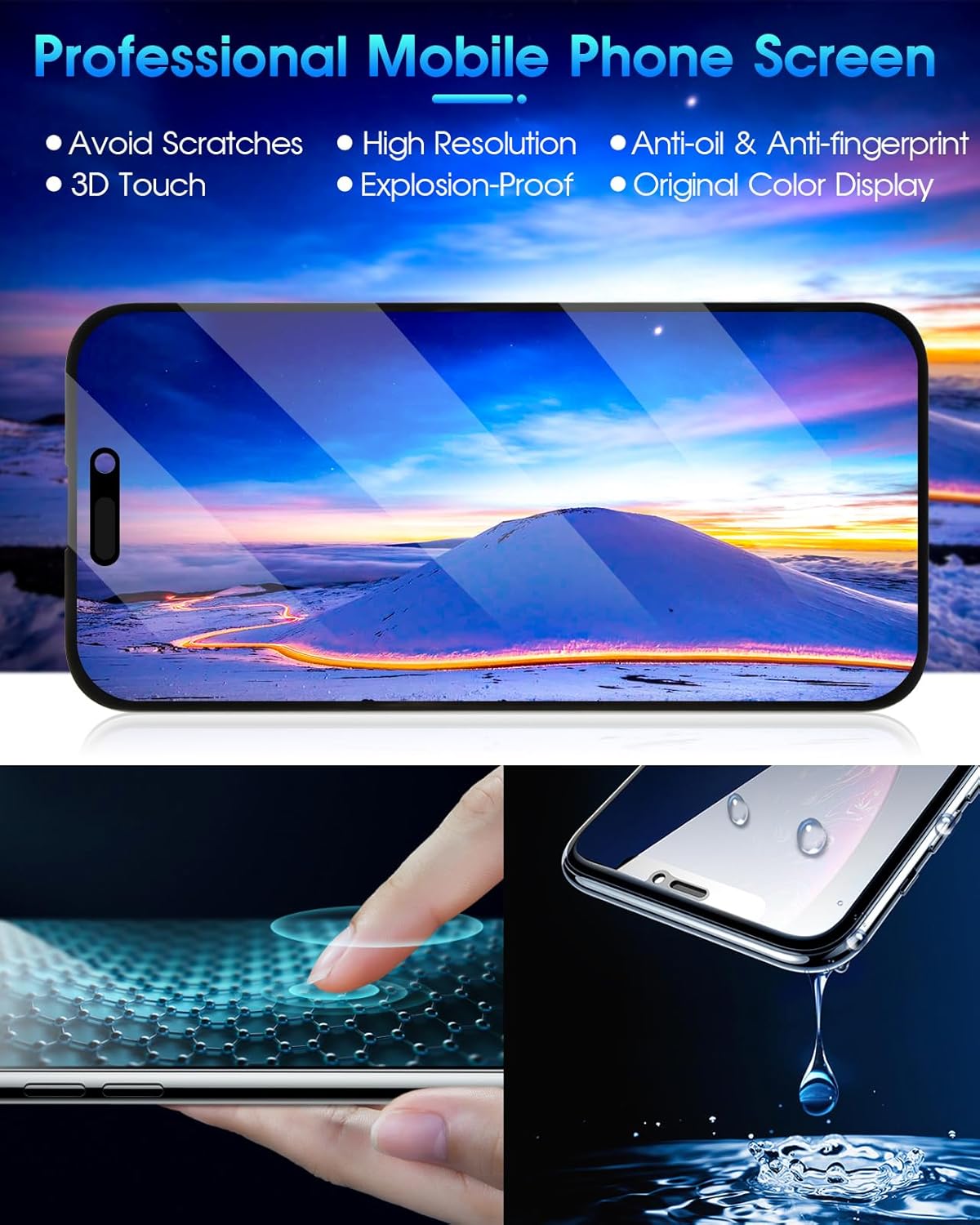 Schermo OLED per iPhone 15 Pro 6,1" Nero - immagine 6