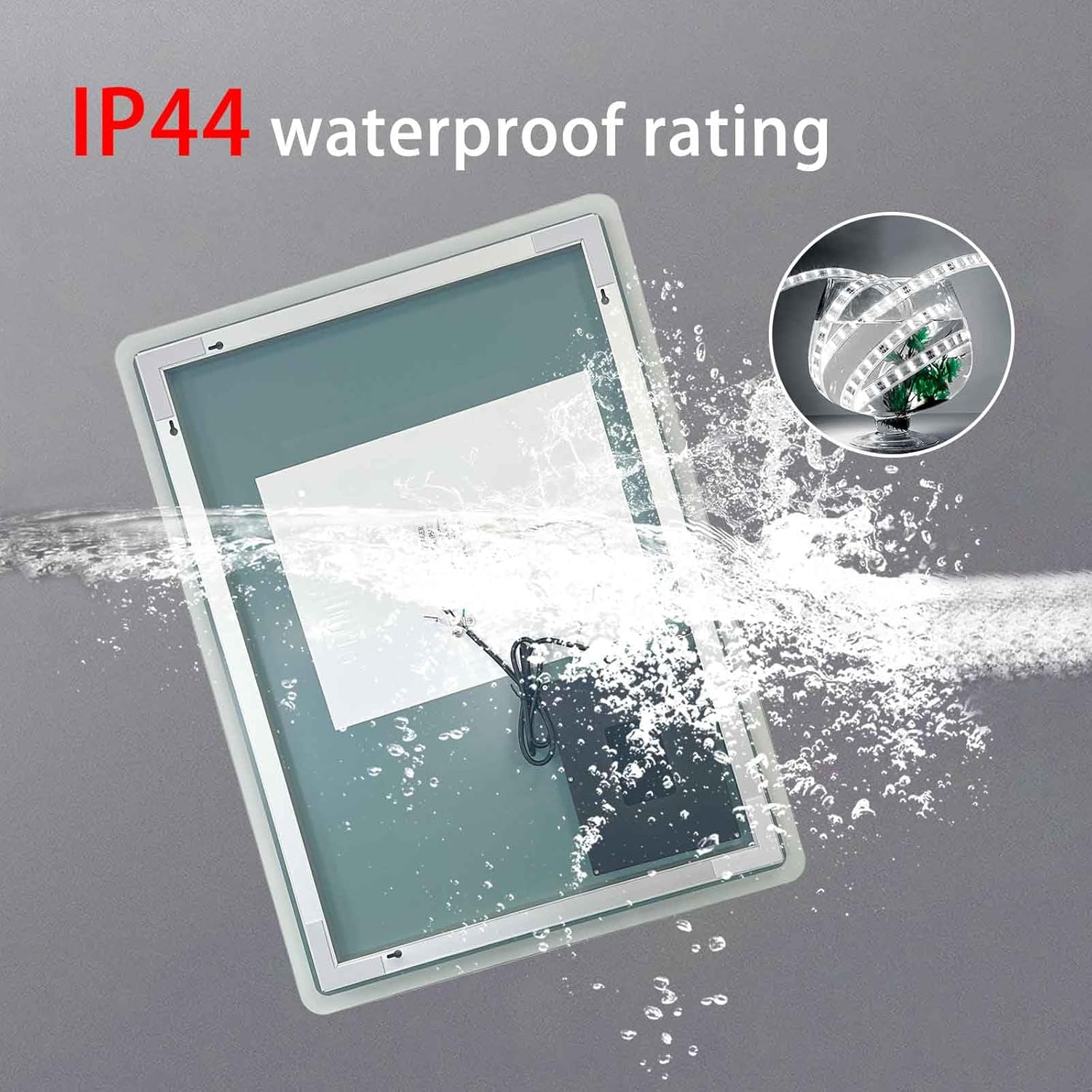 Sanitemodar Specchio da Bagno LED 60x80cm - immagine 4