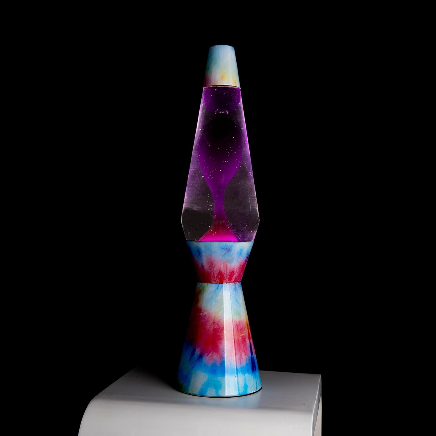 Fisura - Lampada Lava Tie Dye Viola 40cm - immagine 4