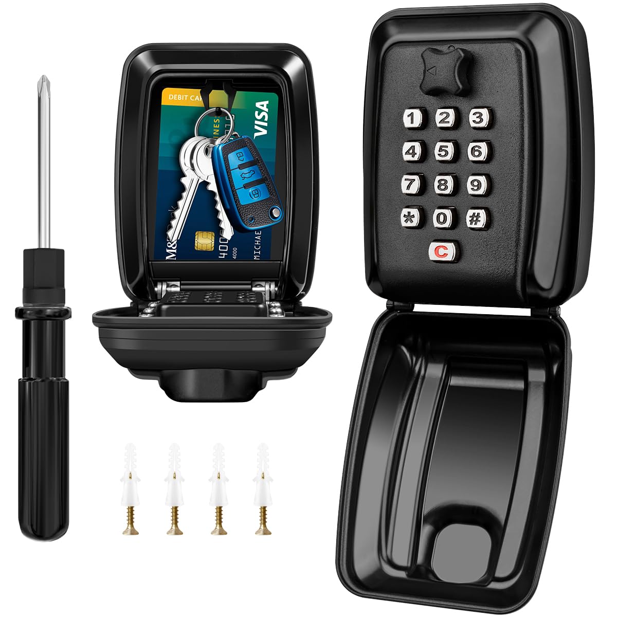 Cassaforte per Chiavi Esterno a Combinazione