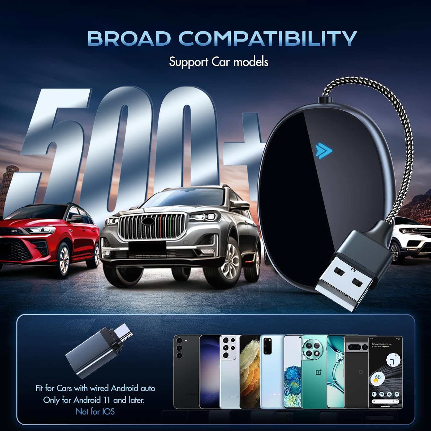 Adattatore Wireless Android Auto per OEM - immagine 2