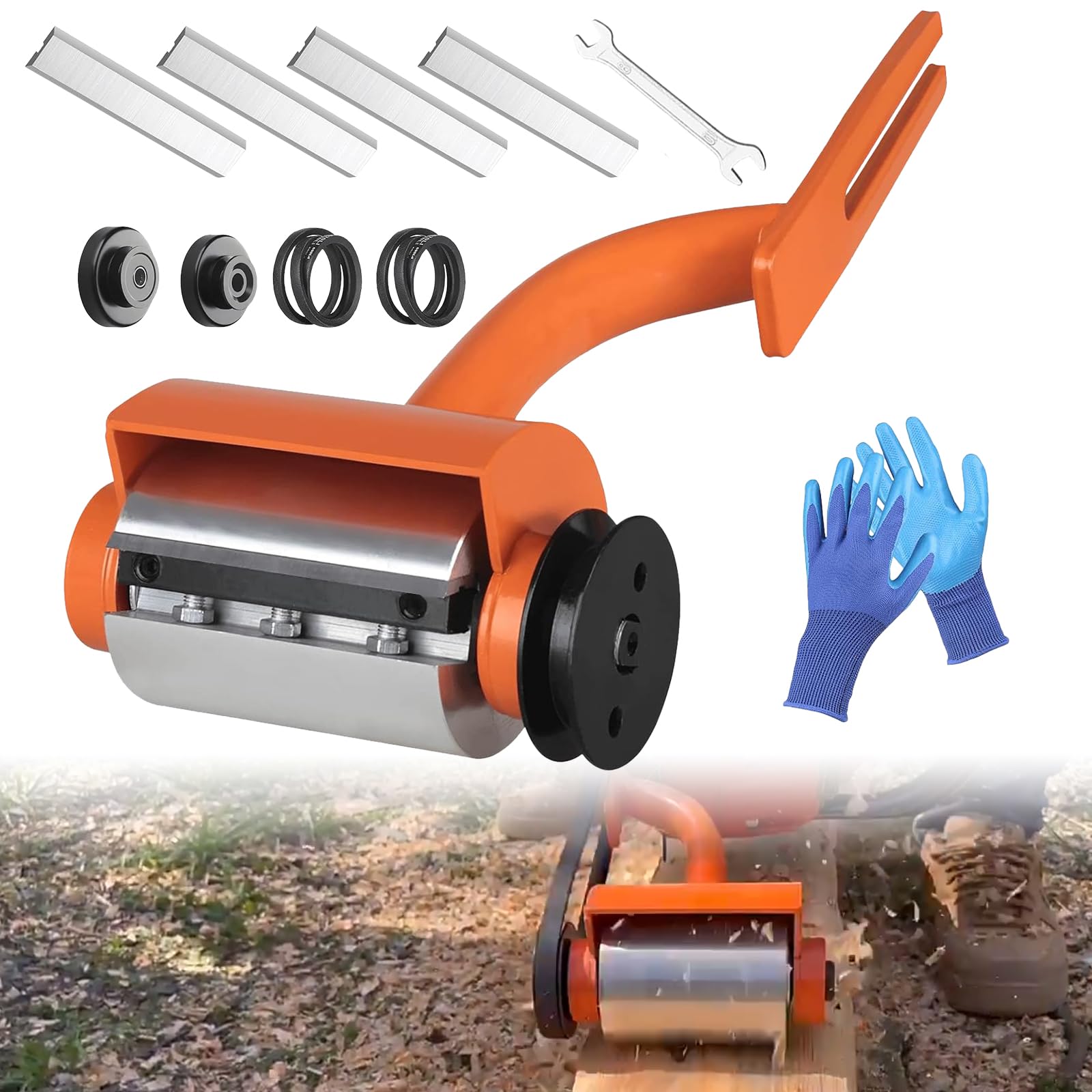 Scortecciatore per Tronchi Multifunzionale