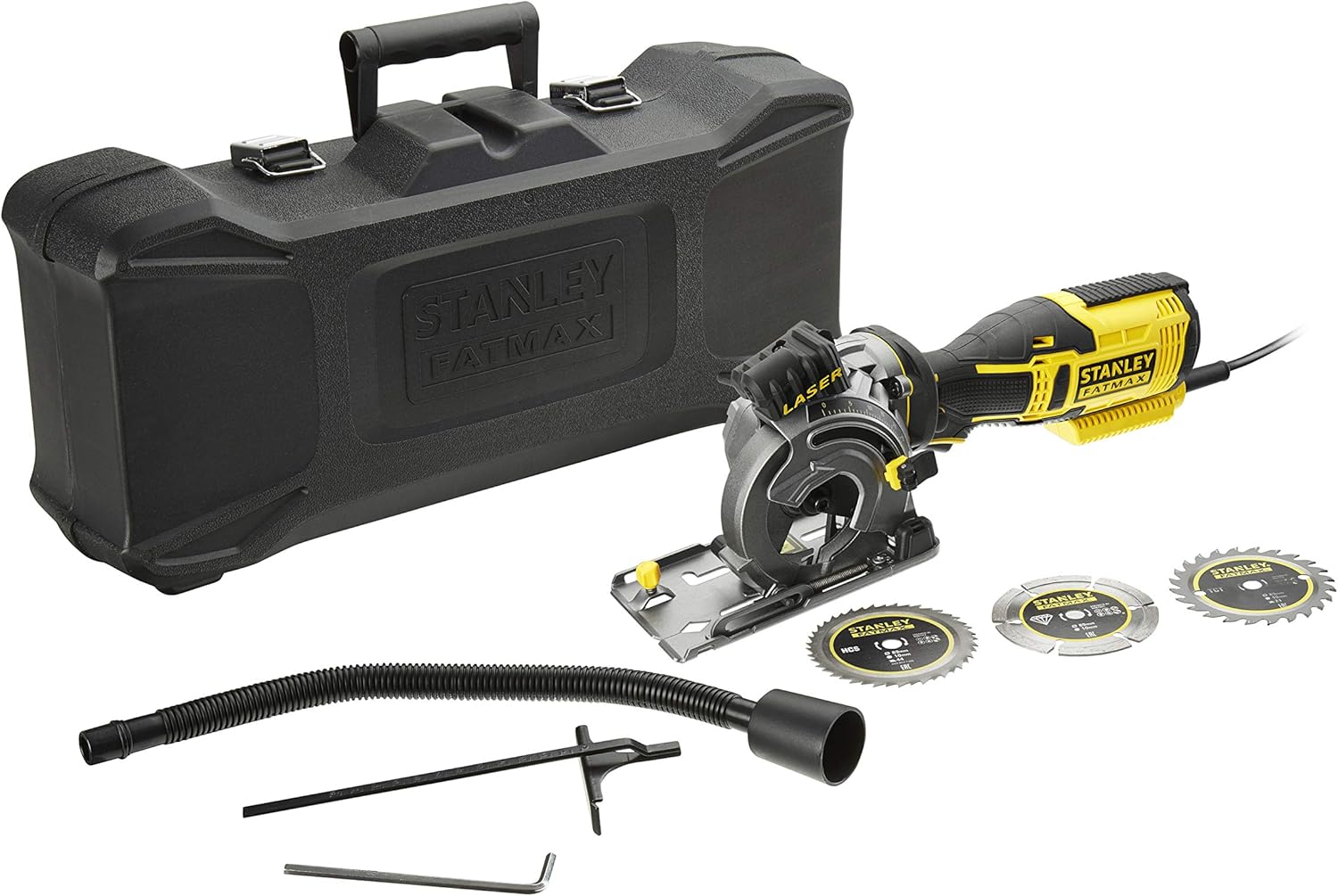 STANLEY FATMAX FME380K-QS - Sega circolare portatile 650W, lama Ø 89 mm