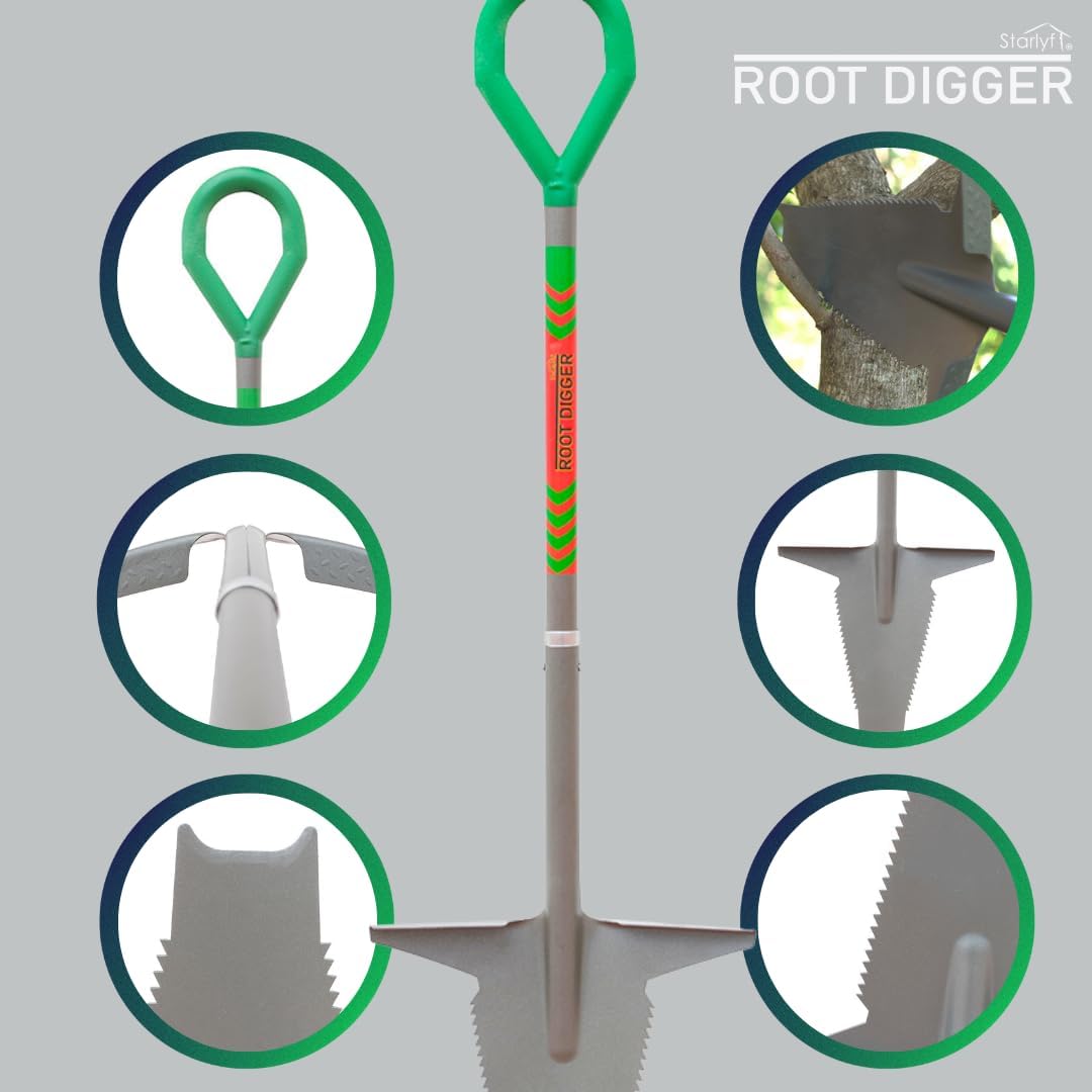 Starlyf Pala da Scavo Root Digger 123cm - immagine 2