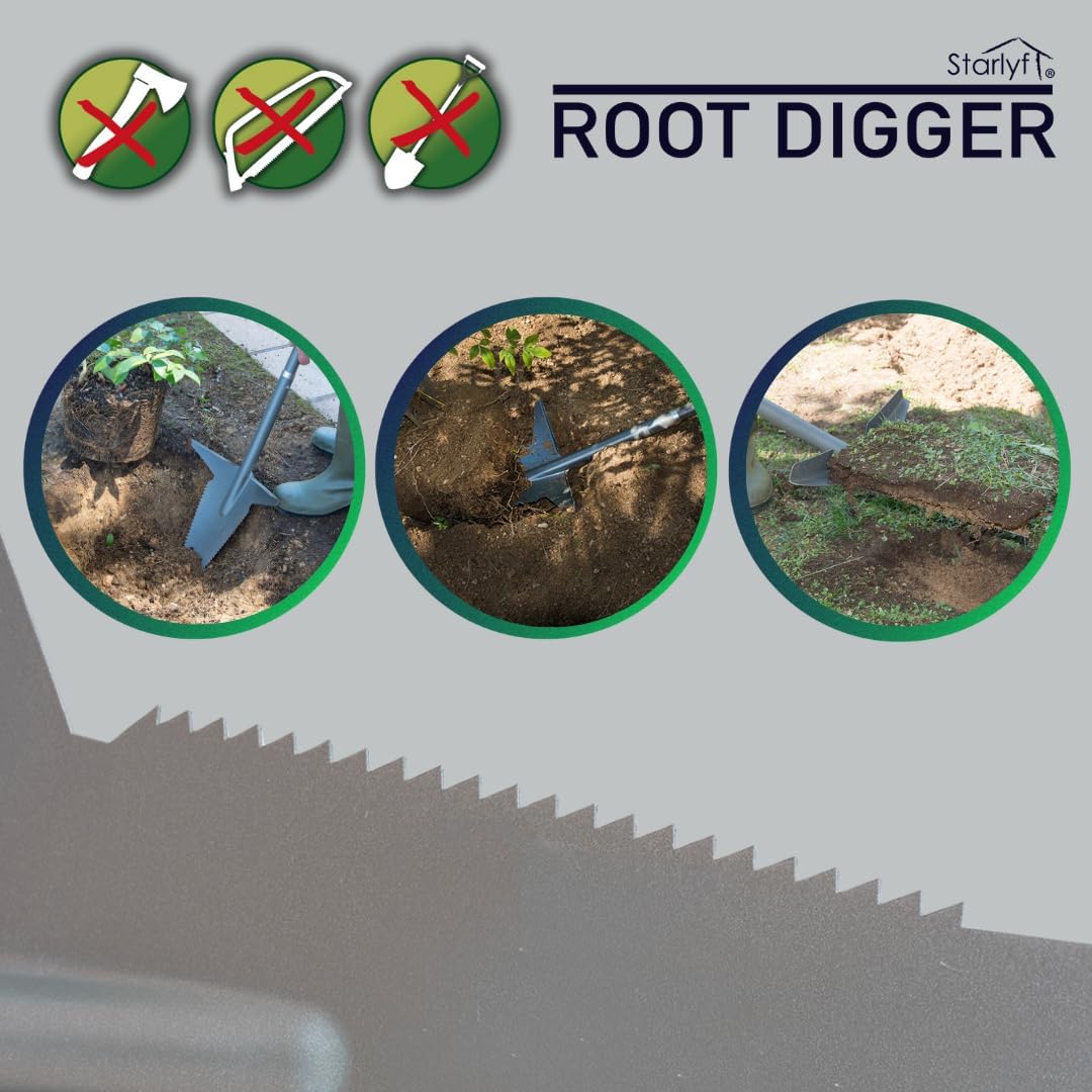 Starlyf Pala da Scavo Root Digger 123cm - immagine 3