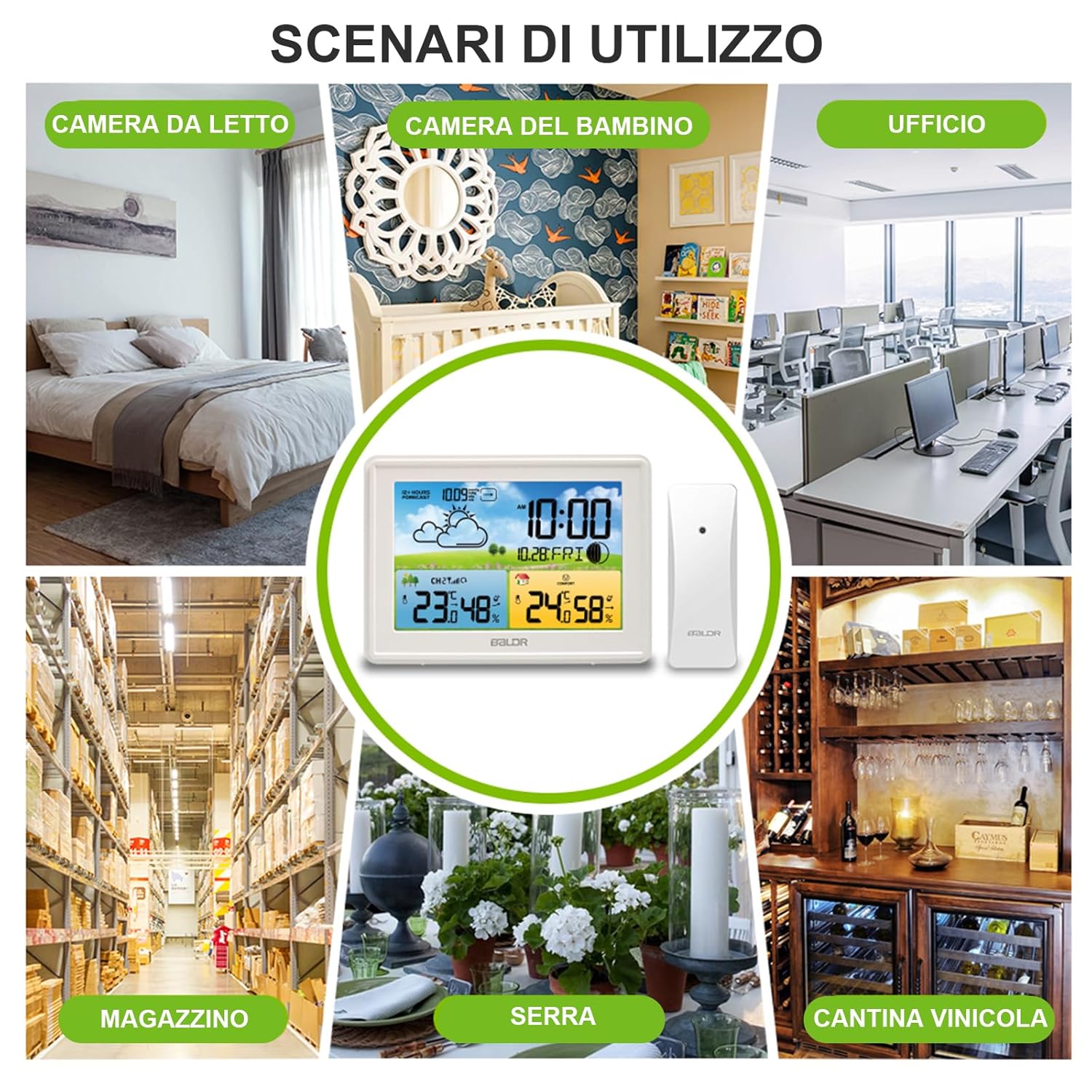 Levipe Stazione Meteo con Sensore Esterno - immagine 4