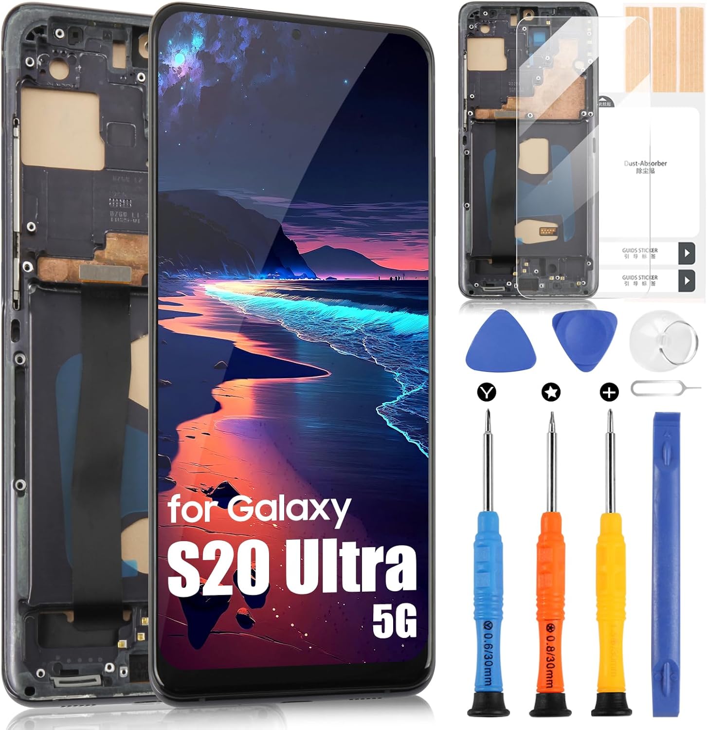 Incell - Schermo LCD per Samsung Galaxy S20 Ultra 5G - immagine 1