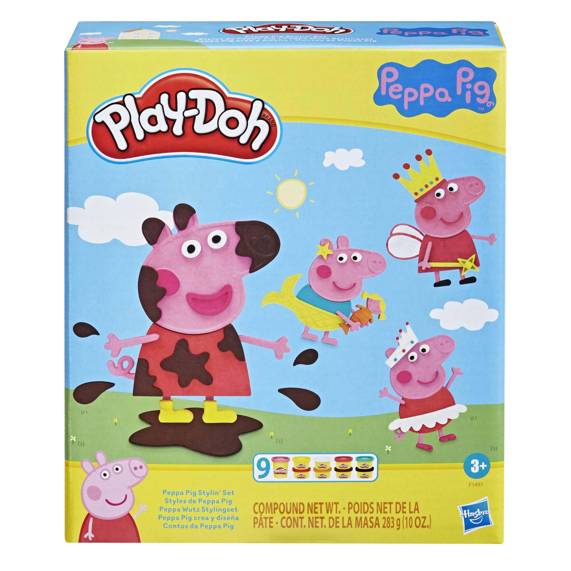 Play-Doh Hasbro Stylin Set Peppa Pig F1497