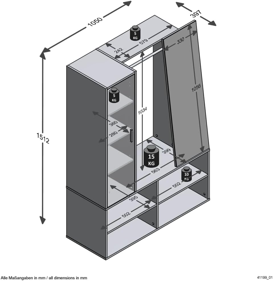 FMD Möbel AUMA 1 - immagine 2