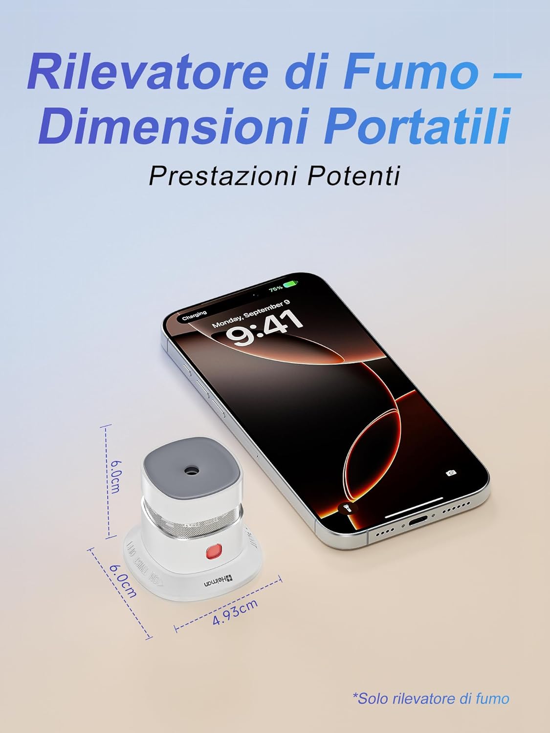 Heiman Mini Rilevatore di Fumo (3 PCS) - immagine 2