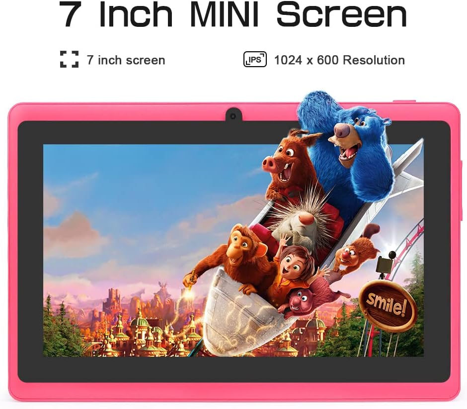 Haehne Tablet PC 7 Pollici Android 5.0 Quad Core, Blu - immagine 4