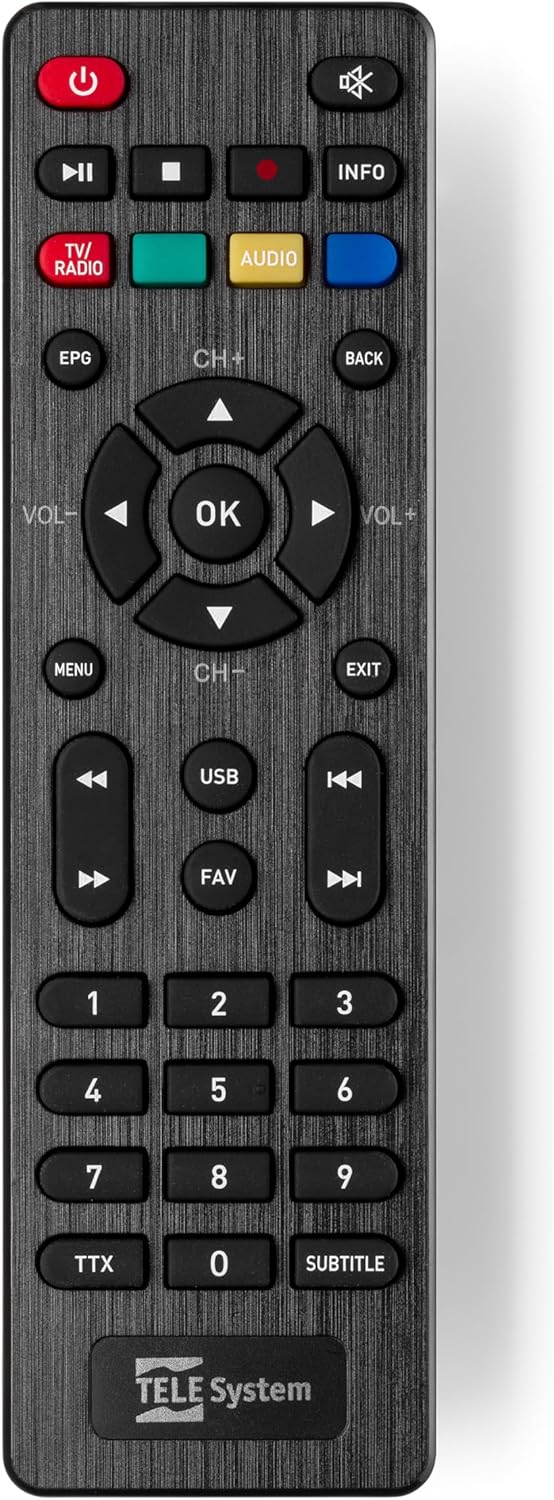 Tele System Decoder TS4020 Doppio Tuner HEVC HD - immagine 6