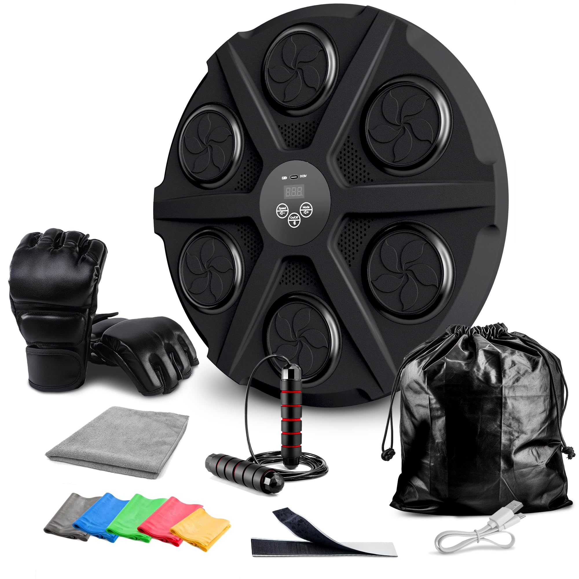 Ezero Beat Punch - Music Boxing Machine con Bluetooth & LED