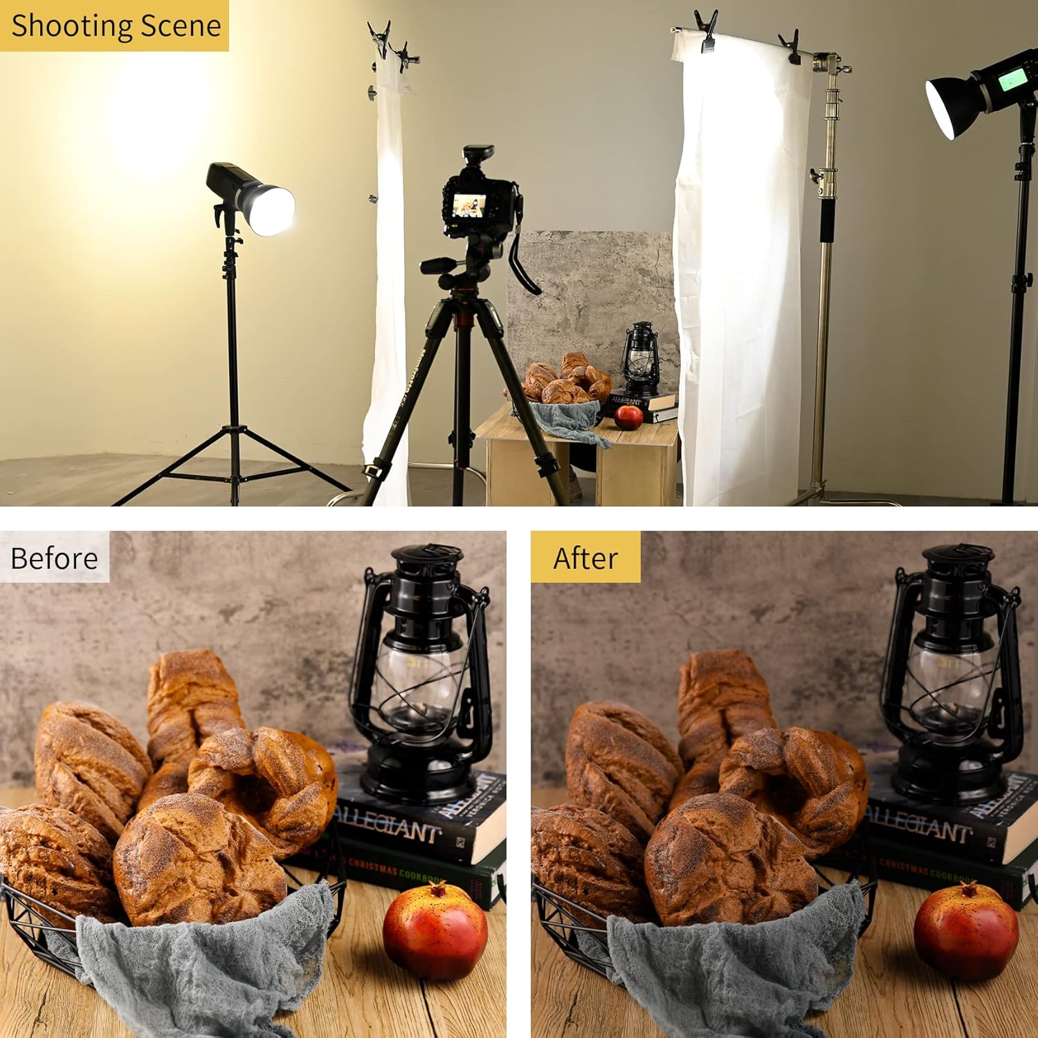 Selens Diffusore in Tessuto Nylon Seta Bianca 4x1,7m - immagine 2