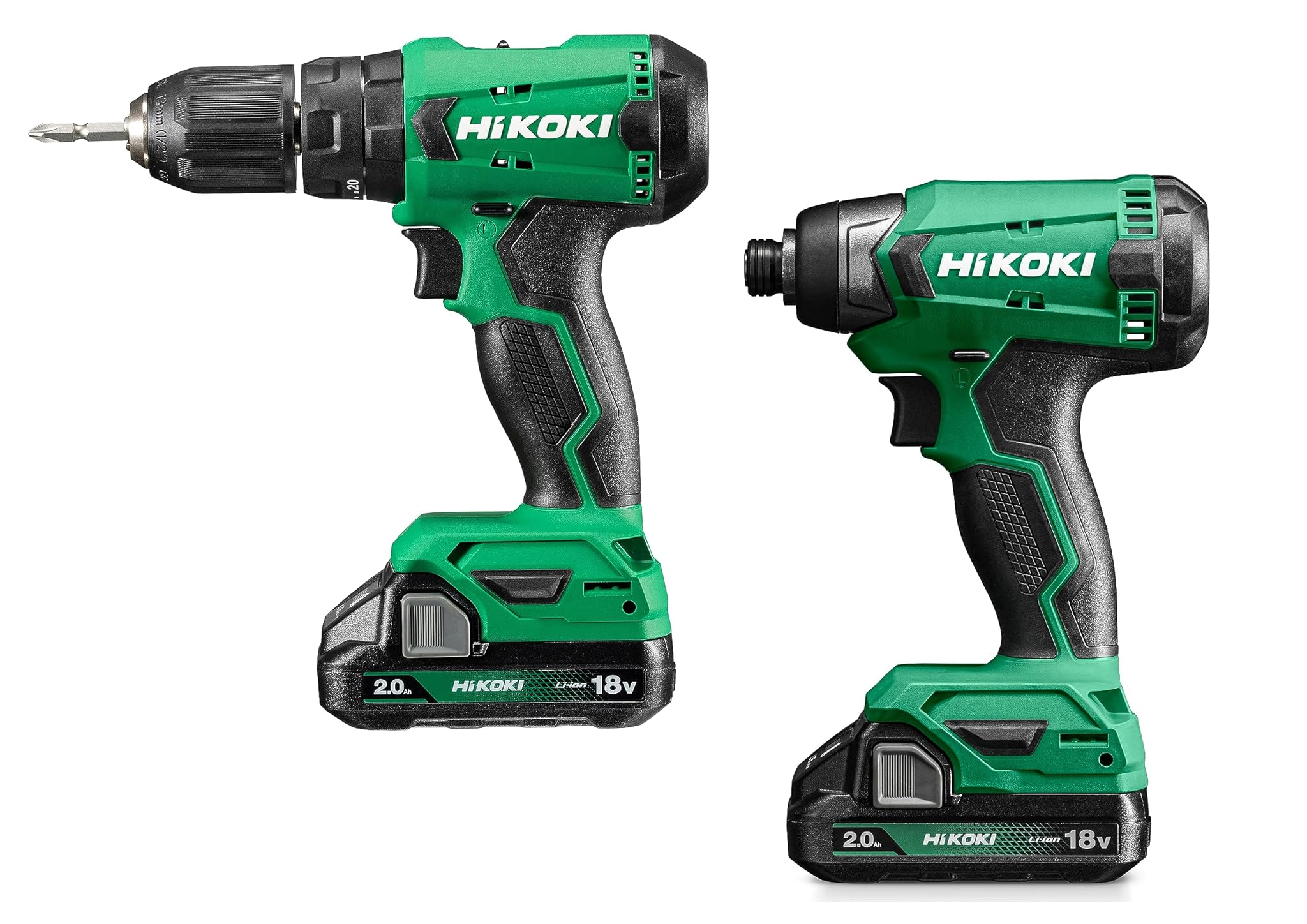 Hikoki Akku-Combo-Kit KC18DC - Trapano e Avvitatore a Batteria