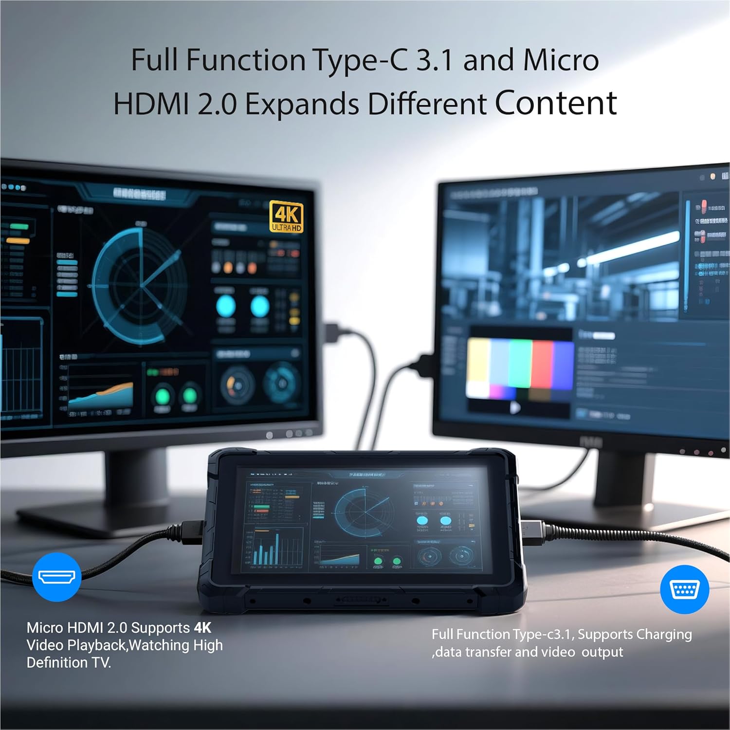 Tablet PC Esterni Rugged 10,1 Pollici Win 11 Pro - immagine 8