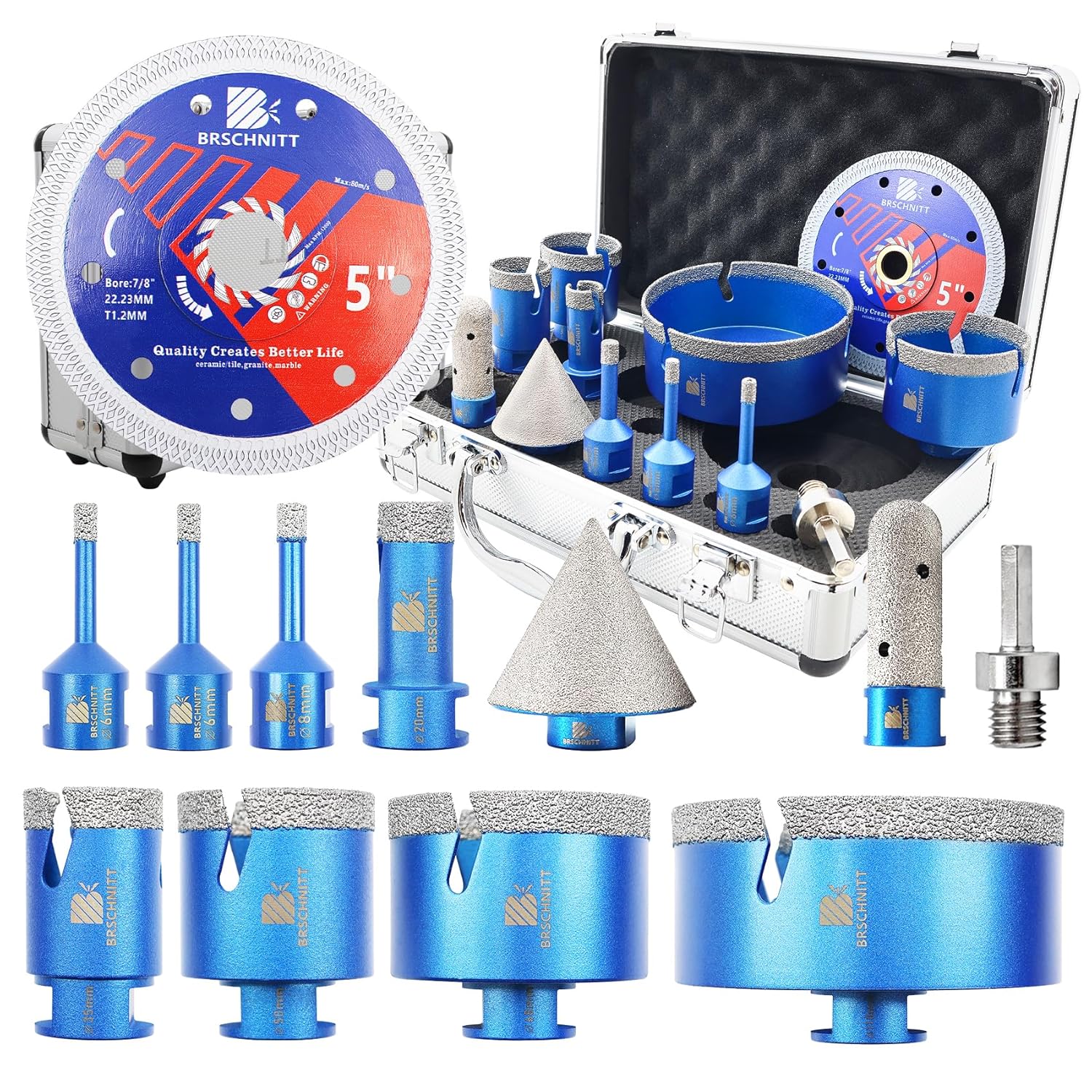 Brschnitt Punta Diamantata per Piastrelle 6-110MM - immagine 1