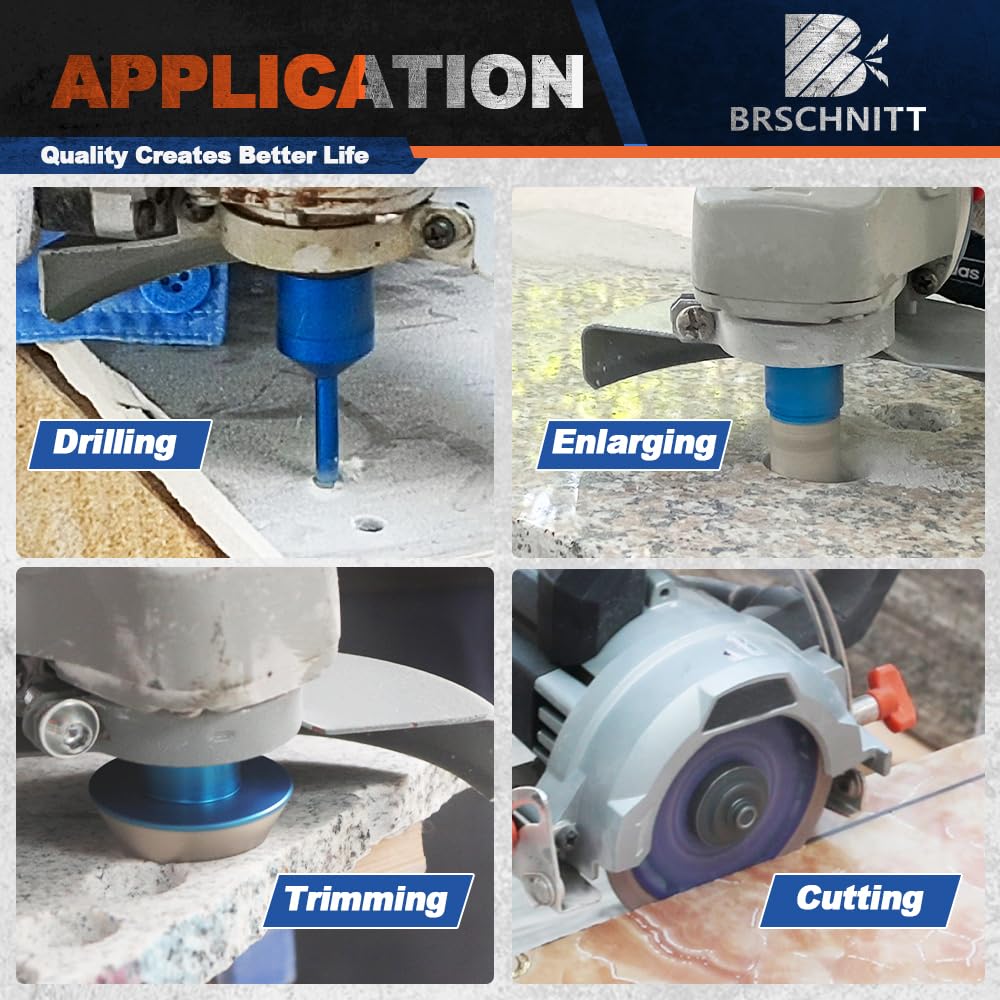 Brschnitt Punta Diamantata per Piastrelle 6-110MM - immagine 3