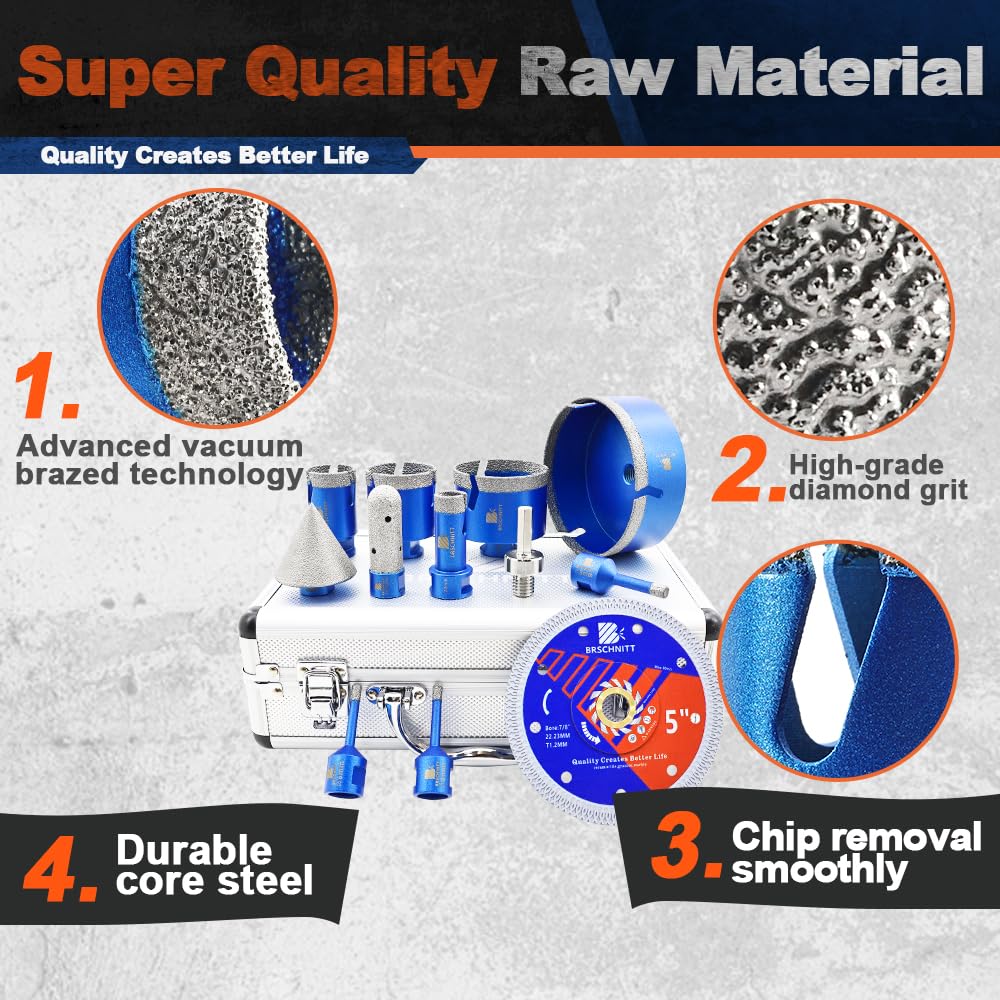 Brschnitt Punta Diamantata per Piastrelle 6-110MM - immagine 5