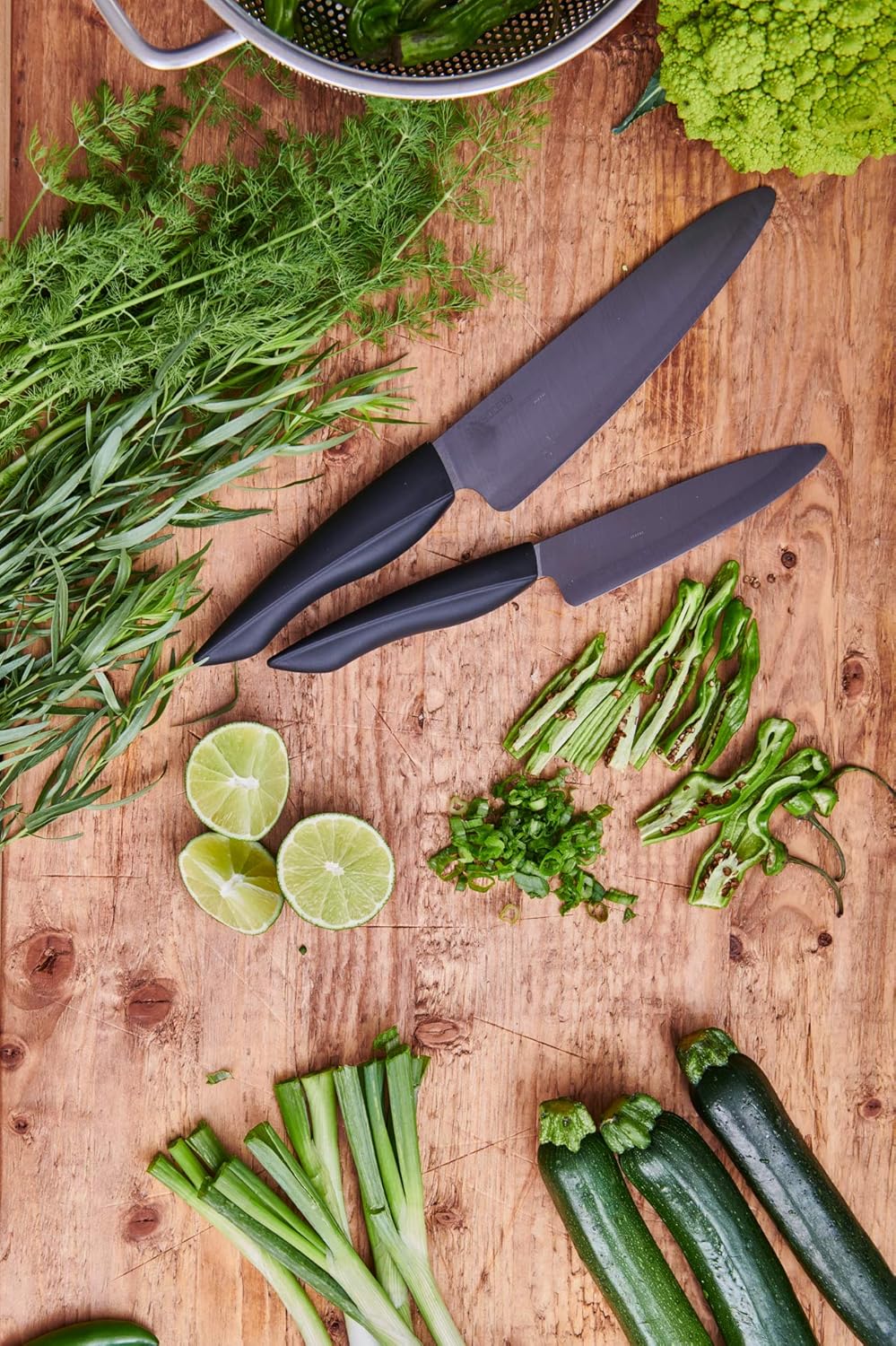 Kyocera Ceramic Knife Set SHIN Black con Blocco - immagine 2