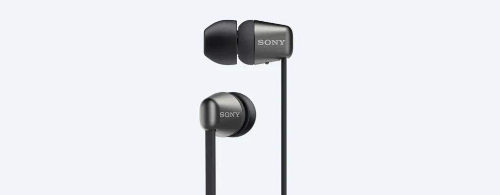 Sony Wi-C310 - Cuffie Wireless In-Ear, Nero - immagine 2