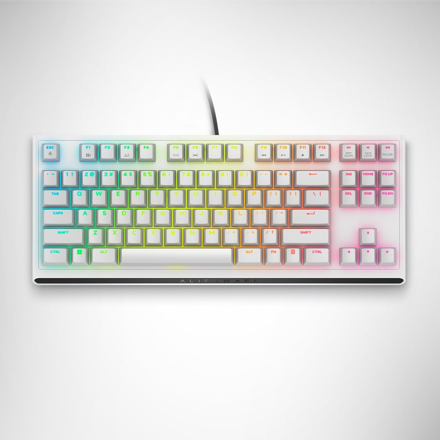 Alienware AW420K - Tastiera Gaming CHERRY MX Red, Lunar Light - immagine 10